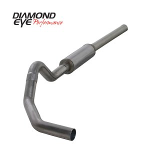 Dodge Cummins 2500 Performance Exhaust - Diamond Eye Performance - Cat Back Single SS - `04-`07